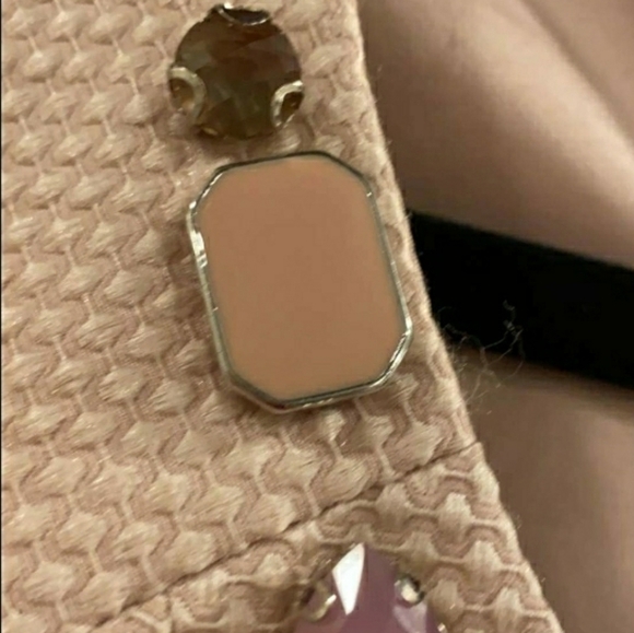 Adrianna Papell Nude Pink Shift Dress - Picture 5 of 8